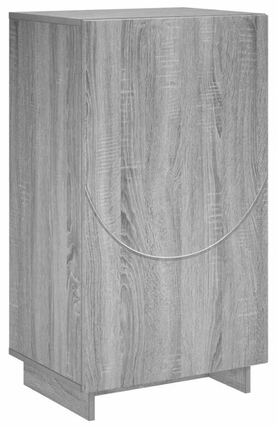 Ormarić za cipele 48 x 38 x 87 5 cm Konstruirano drvo - Siva Sonoma