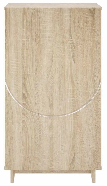 Ormarić za cipele 48 x 38 x 87 5 cm Konstruirano drvo - Hrast sonoma