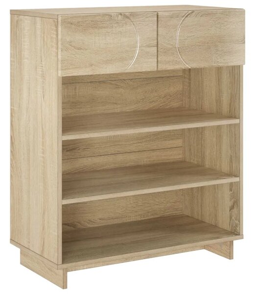 Ormarić za cipele 73 x 38 x 87 5 cm Konstruirano drvo - Hrast sonoma