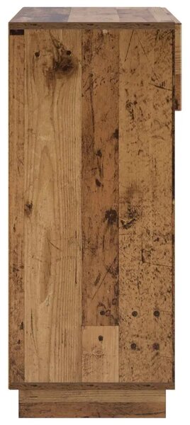 Ormarić za cipele 73 x 38 x 87 5 cm Konstruirano drvo - Staro drvo