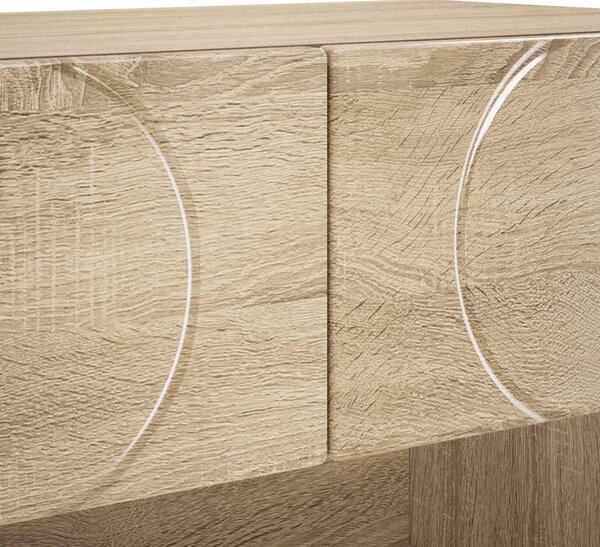 Ormarić za cipele 73 x 38 x 87 5 cm Konstruirano drvo - Hrast sonoma