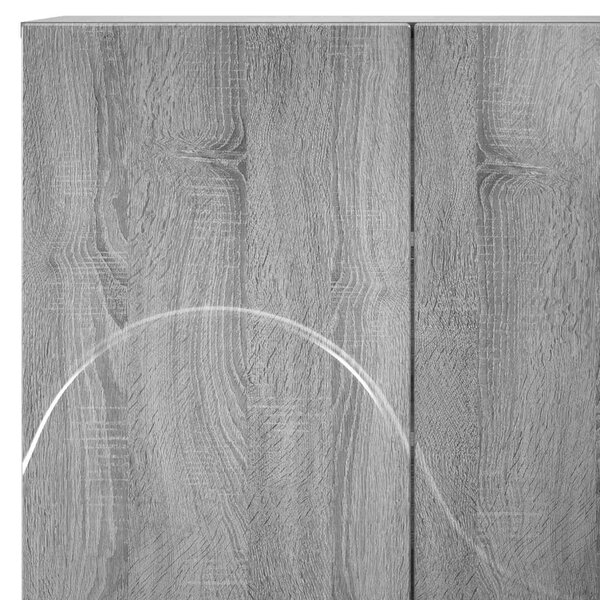Ormarić za cipele 73 x 38 x 87 5 cm Konstruirano drvo - Siva Sonoma