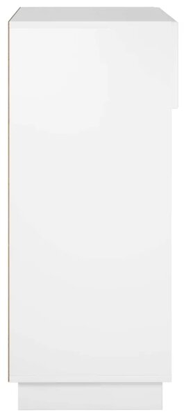Ormarić za cipele 73 x 38 x 87 5 cm Konstruirano drvo Bijela - Bijela