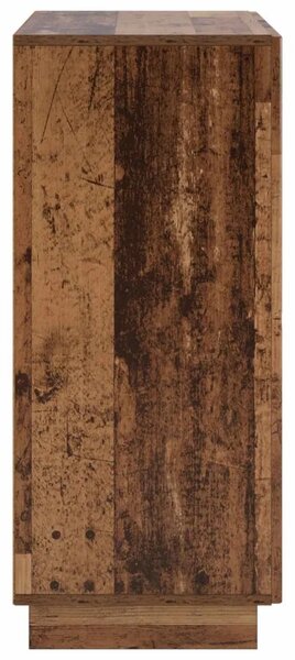 Ormarić za cipele 73 x 38 x 87 5 cm Konstruirano drvo - Staro drvo