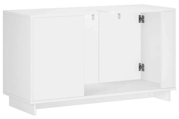 Kupaonski ormarić Bijela visokog sjaja 101 x 41 x 58 cm - Bijela visokog sjaja
