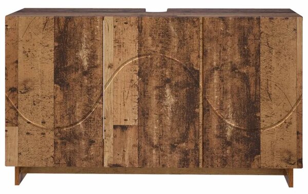Kupaonski ormarić Staro drvo 101 x 41 x 58 cm konstruirano drvo - Staro drvo