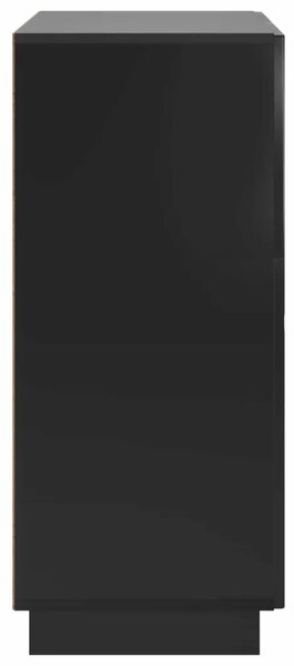 Ormarić za cipele 73 x 38 x 87 5 cm Konstruirano drvo Crna - Crna