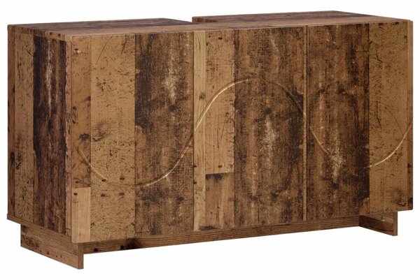 Kupaonski ormarić Staro drvo 101 x 41 x 58 cm konstruirano drvo - Staro drvo