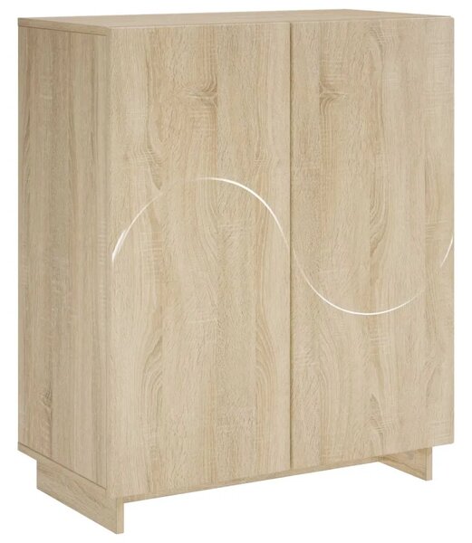 Ormarić za cipele 73 x 38 x 87 5 cm Konstruirano drvo - Hrast sonoma