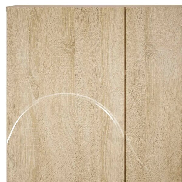 Ormarić za cipele 73 x 38 x 87 5 cm Konstruirano drvo - Hrast sonoma
