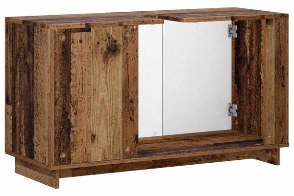 Kupaonski ormarić Staro drvo 101 x 41 x 58 cm konstruirano drvo - Staro drvo