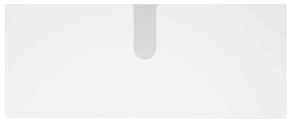 Kupaonski ormarić Bijela 101 x 41 x 58 cm konstruirano drvo - Bijela