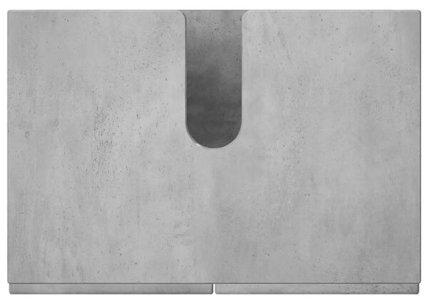 Kupaonski ormarić Betonska siva 60 x 41 x 58 cm - Betonska siva