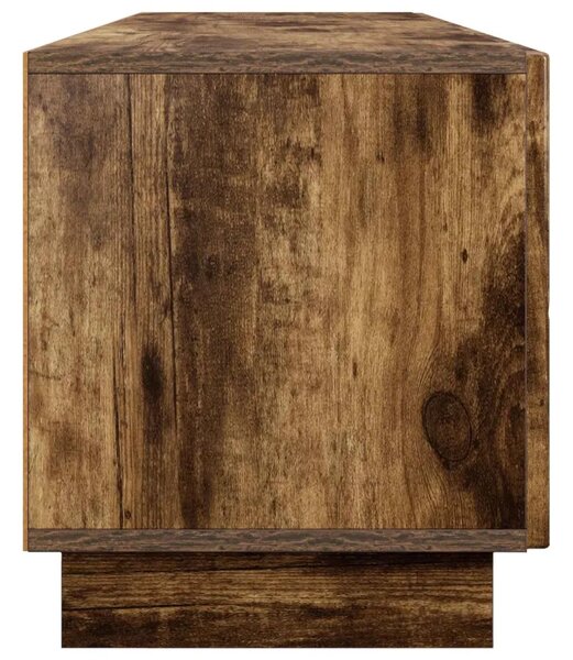 TV stalak 180 x 34 5 x 40 cm Dimljeni hrast Konstruirano drvo - Dimljeni hrast 179.5 x 34.5 x 40 cm