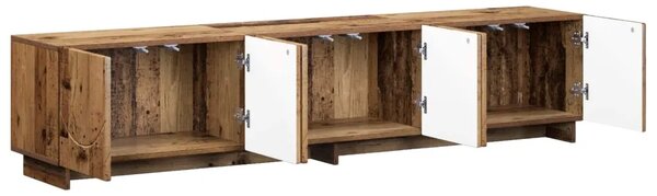 TV stalak 179.5 x 34.5 x 40 cm Staro drvo Konstruirano drvo - Staro drvo 179.5 x 34.5 x 40 cm