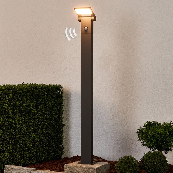 Lucande LED svjetiljka Marius sa senzorom, 100 cm, Crno, Metal