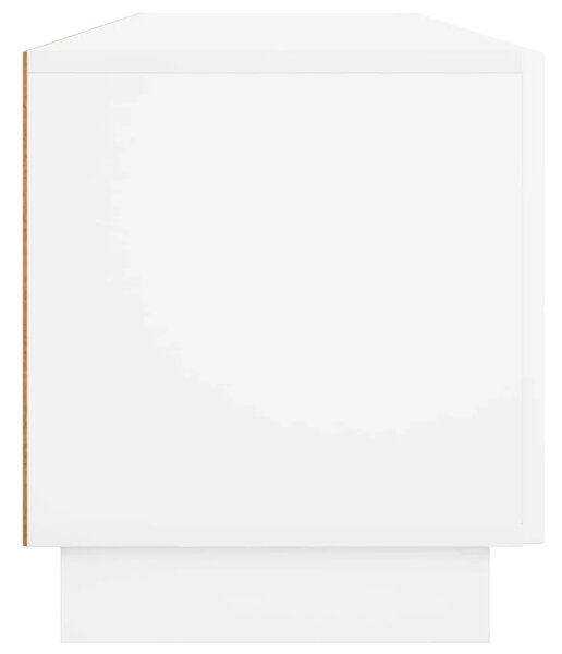 TV stalak 180 x 34 5 x 40 cm Bijela Konstruirano drvo - Bijela 179.5 x 34.5 x 40 cm