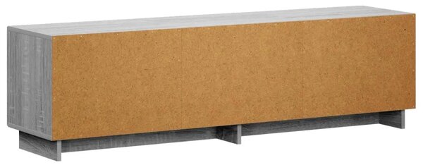 TV stalak 140 x 34 5 x 40 cm Siva Sonoma Konstruirano drvo - Siva Sonoma 140 x 34 5 x 40 cm