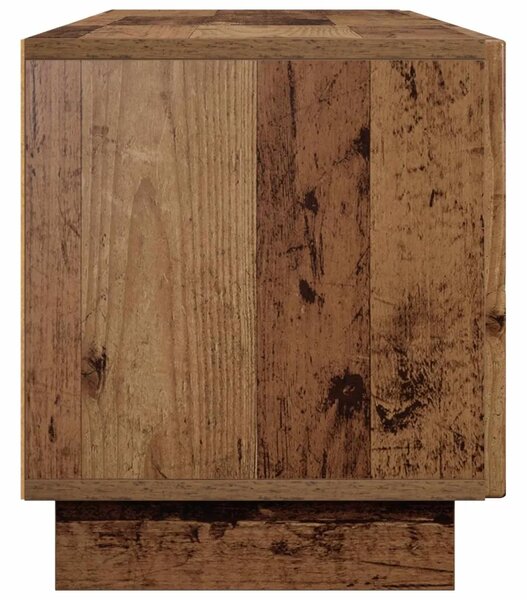 TV stalak 140 x 34 5 x 40 cm Staro drvo Konstruirano drvo - Staro drvo 140 x 34 5 x 40 cm