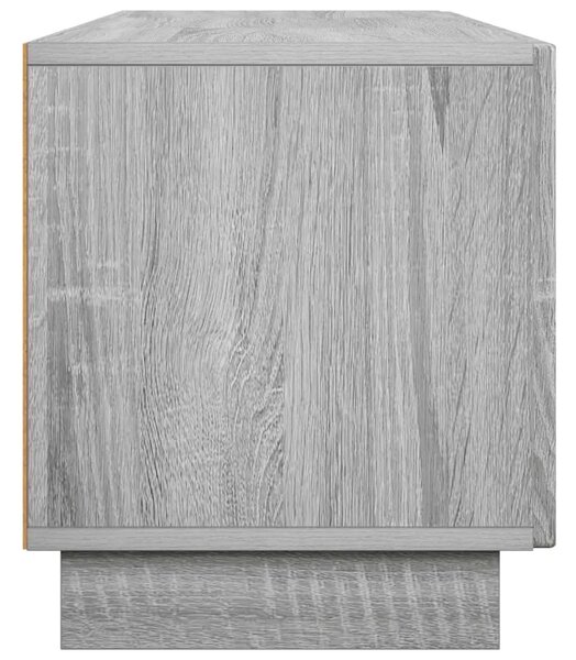 TV stalak 140 x 34 5 x 40 cm Siva Sonoma Konstruirano drvo - Siva Sonoma 140 x 34 5 x 40 cm