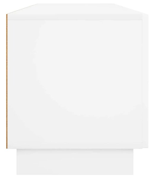 TV stalak 180 x 34 5 x 40 cm Bijela visokog sjaja - Bijela visokog sjaja 179.5 x 34.5 x 40 cm