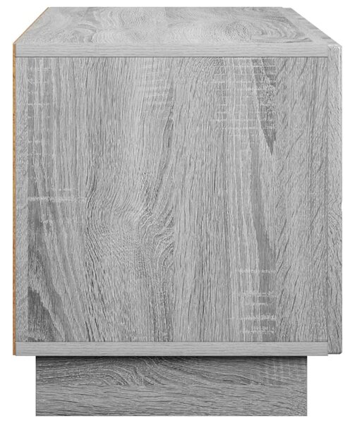 TV stalak 90 x 34 5 x 40 cm Siva Sonoma Konstruirano drvo - Siva Sonoma 90 x 34 5 x 40 cm