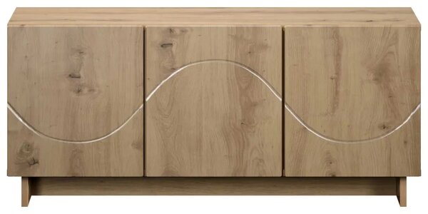 TV stalak 90 x 34 5 x 40 cm Hrast artisan Konstruirano drvo - Hrast artisan 90 x 34 5 x 40 cm
