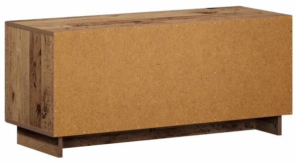 TV stalak 90 x 34 5 x 40 cm Staro drvo Konstruirano drvo - Staro drvo 90 x 34 5 x 40 cm