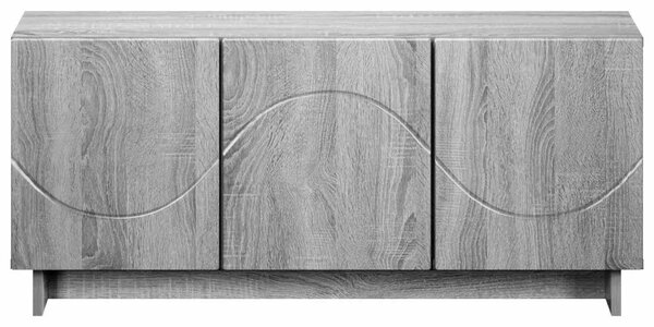 TV stalak 90 x 34 5 x 40 cm Siva Sonoma Konstruirano drvo - Siva Sonoma 90 x 34 5 x 40 cm