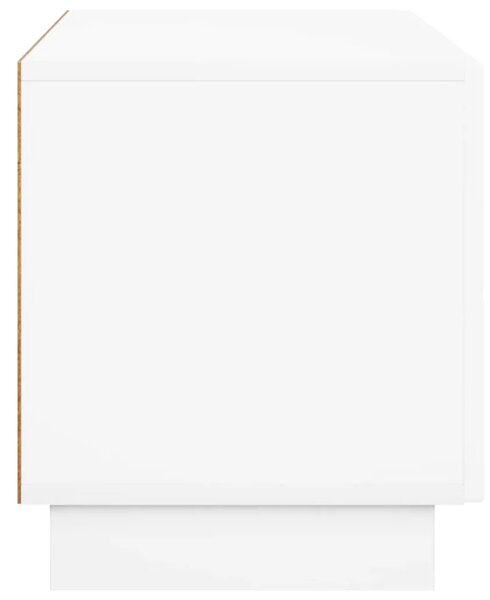 TV stalak 90 x 34 5 x 40 cm Bijela visokog sjaja - Bijela visokog sjaja 90 x 34 5 x 40 cm