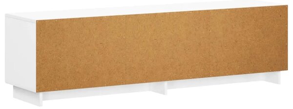 TV stalak 140 x 34 5 x 40 cm Bijela Konstruirano drvo - Bijela 140 x 34 5 x 40 cm