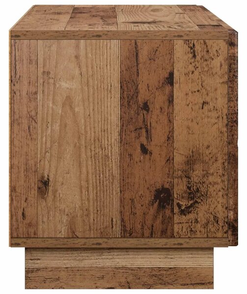 TV stalak 90 x 34 5 x 40 cm Staro drvo Konstruirano drvo - Staro drvo 90 x 34 5 x 40 cm