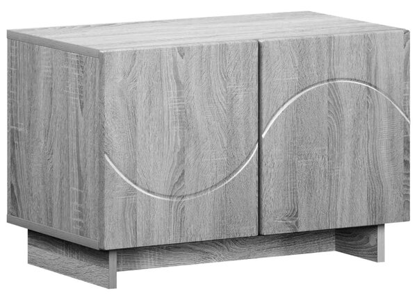 TV stalak 60 x 34.5 x 40 cm Siva Sonoma Konstruirano drvo - Siva Sonoma 60 x 34.5 x 40 cm