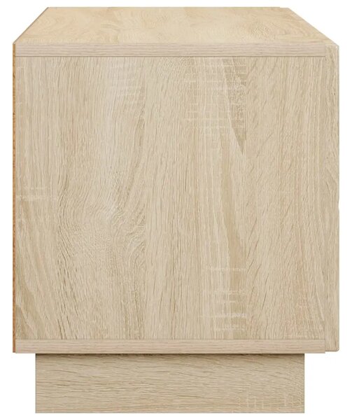 TV stalak 90 x 34 5 x 40 cm Hrast sonoma Konstruirano drvo - Hrast sonoma 90 x 34 5 x 40 cm
