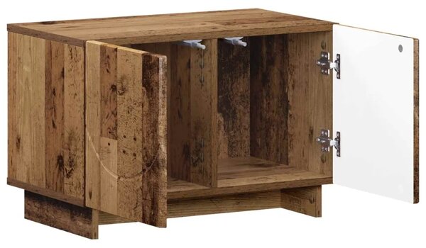 TV stalak 60 x 34.5 x 40 cm Staro drvo Konstruirano drvo - Staro drvo 60 x 34.5 x 40 cm