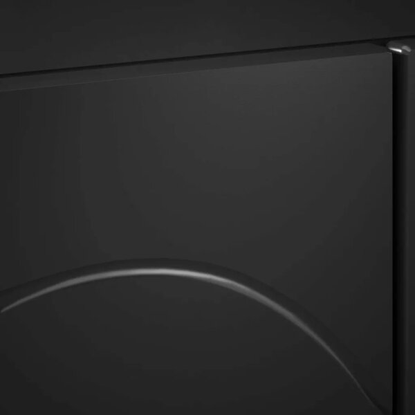 TV stalak 90 x 34 5 x 40 cm Crna Konstruirano drvo - Crna 90 x 34 5 x 40 cm