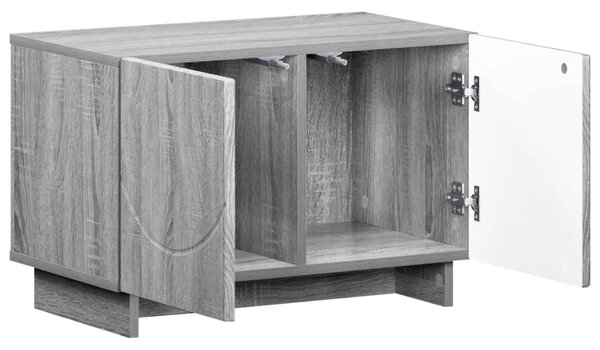 TV stalak 60 x 34.5 x 40 cm Siva Sonoma Konstruirano drvo - Siva Sonoma 60 x 34.5 x 40 cm