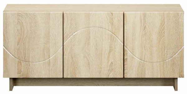 TV stalak 90 x 34 5 x 40 cm Hrast sonoma Konstruirano drvo - Hrast sonoma 90 x 34 5 x 40 cm