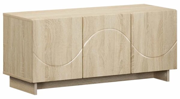 TV stalak 90 x 34 5 x 40 cm Hrast sonoma Konstruirano drvo - Hrast sonoma 90 x 34 5 x 40 cm