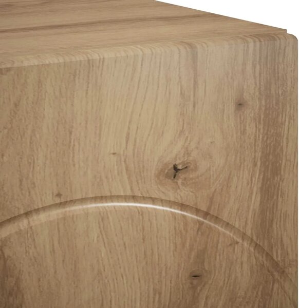 TV stalak 60 x 34.5 x 40 cm Hrast artisan Konstruirano drvo - Hrast artisan 60 x 34.5 x 40 cm