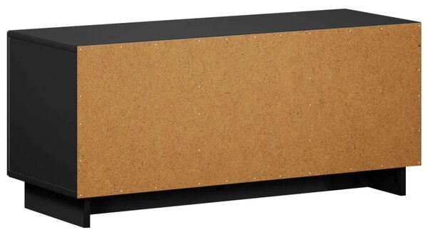 TV stalak 90 x 34 5 x 40 cm Crna Konstruirano drvo - Crna 90 x 34 5 x 40 cm