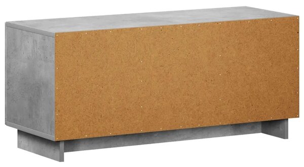 TV stalak 90 x 34 5 x 40 cm Betonska siva Konstruirano drvo - Betonska siva 90 x 34 5 x 40 cm