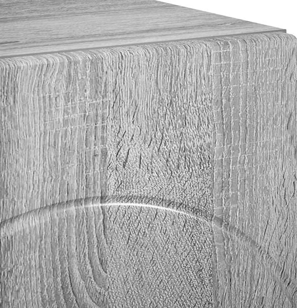 TV stalak 60 x 34.5 x 40 cm Siva Sonoma Konstruirano drvo - Siva Sonoma 60 x 34.5 x 40 cm