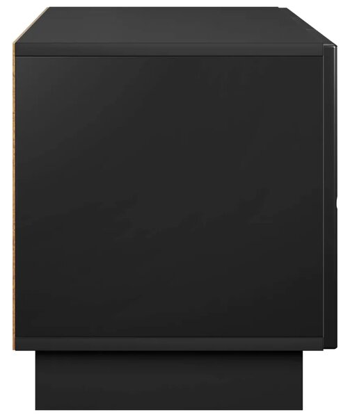 TV stalak 90 x 34 5 x 40 cm Crna Konstruirano drvo - Crna 90 x 34 5 x 40 cm