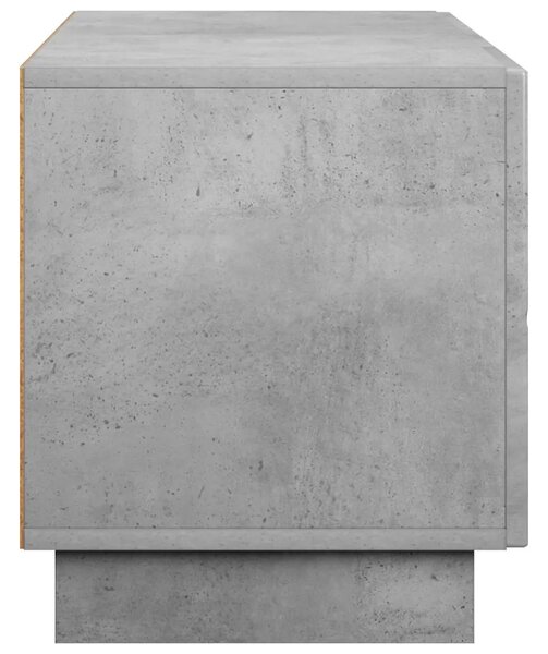 TV stalak 90 x 34 5 x 40 cm Betonska siva Konstruirano drvo - Betonska siva 90 x 34 5 x 40 cm