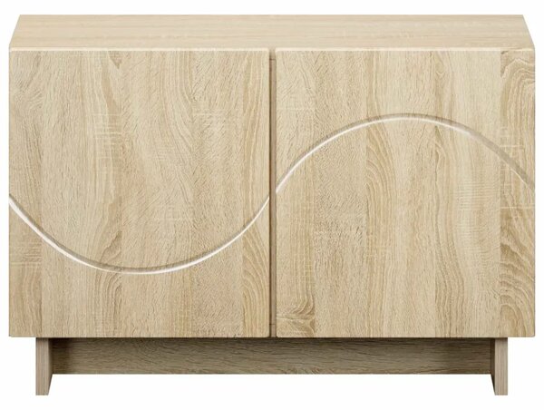 TV stalak 60 x 34.5 x 40 cm Hrast sonoma Konstruirano drvo - Hrast sonoma 60 x 34.5 x 40 cm