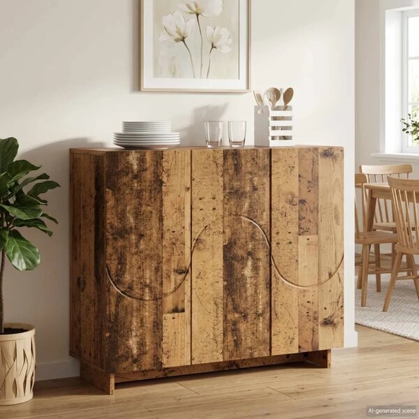 Komoda Staro drvo 85 5 x 31 x 75 cm Konstruirano drvo - Staro drvo