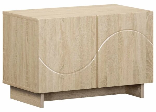 TV stalak 60 x 34.5 x 40 cm Hrast sonoma Konstruirano drvo - Hrast sonoma 60 x 34.5 x 40 cm