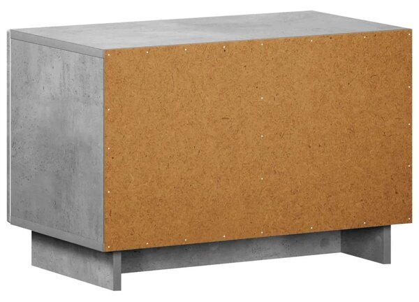 TV stalak 60 x 34.5 x 40 cm Betonska siva Konstruirano drvo - Betonska siva 60 x 34.5 x 40 cm