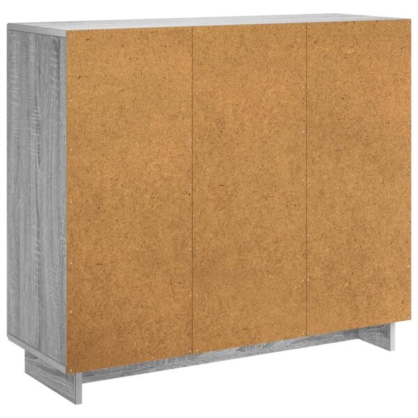 Komoda Siva Sonoma 85 5 x 31 x 75 cm Konstruirano drvo - Siva Sonoma